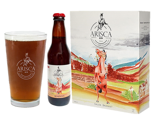 CERVEZA ARISCA ALAZANA12x330 ml