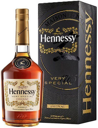 COGNAC HENNESSY V.S. C/Estuche 1x700 ml (Cj 12 un)
