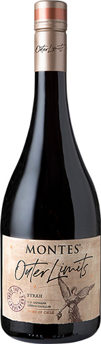 VINO MONTES OUTER LIMITS Syrah 1x750 ml  (Cj 6 uni)