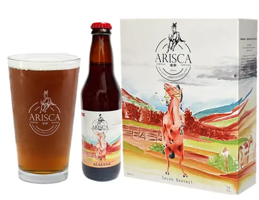 [12] CERVEZA ARISCA ALAZANA12x330 ml