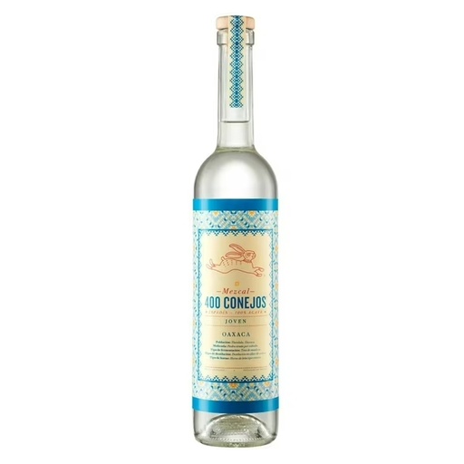 [LITEQ0019] MEZCAL 400 CONEJOS Joven 1x700 ml (Cj 12 un)