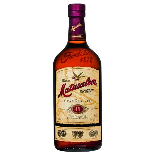 [LIRO0002] RON MATUSALEM (GR) 15 AÑOS 1x750 ml