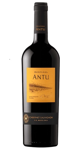 [VIMG0015] VINO MONTGRAS ANTU  Cabernet Sauvignon 1x750 ml (Cj 6 uni)