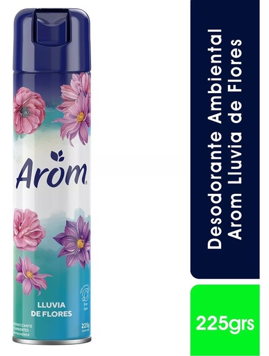 [1008692] DESODORANTE AROM LLuvia de Flores 12x225 gr
